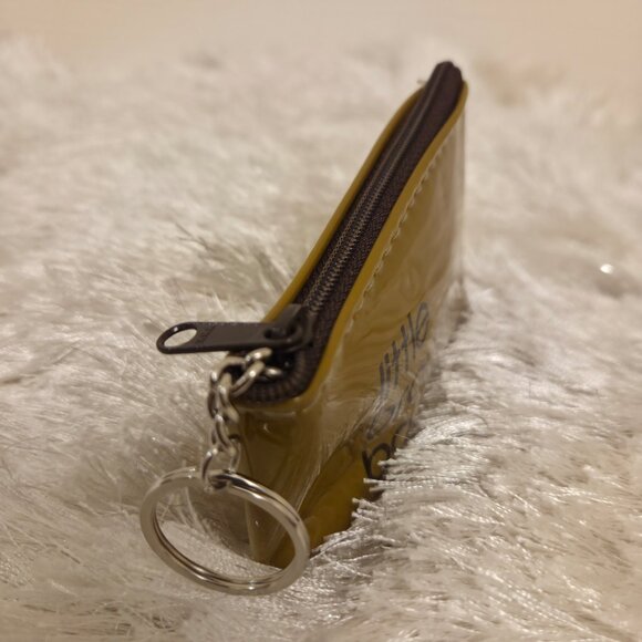 Bloomingdale's Exclusive Little Brown Bag Key Pouch Petite Zip Case - Picture 5 of 7